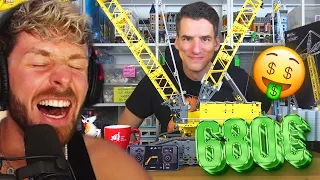 Dieser ausgedachte FALSCHE LEGO Kran kostet 680€ 🤑😂 Rewi reagiert auf Held der Steine