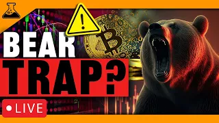 Bitcoin & Crypto: BEAR TRAP or Crash Next?  (Charts to watch, Crypto TA & Strategies)