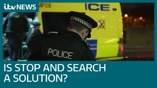 As violent crime spikes by nearly a fifth in one year, is stop and search the solution? | ITV News