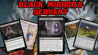 BLACK MIRROR'S SERVANT! Legacy monoblack Storm + Painter's Servant / Grindstone Combo MTG