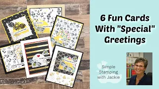 Bee Impressed Greeting Cards!  These Are All The Buzz 😊