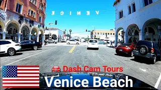 Venice Beach. Dash Cam Tours 🚘