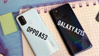 Samsung A21s и OPPO A53 сравнение и тест камер