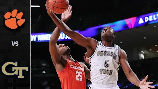 Clemson vs. Georgia Tech Men's Basketball Highlight (2020-21)