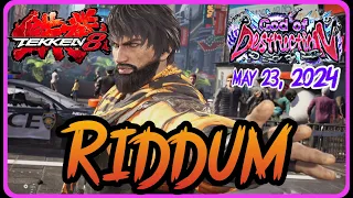 Tekken 8 ▰ (Riddum) SHAHEEN Tekken 8 God DESTRUCTION Ranked Matches MAY 23, 2024 replays