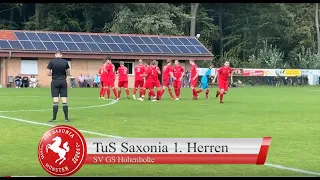 Spielbericht 1. Herren: SV GW Hohenholte gegen TuS Saxonia Münster