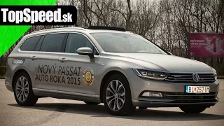 Test VW Passat B8 Variant 2.0 BiTDI - Maroš ČABÁK TOPSPEED.sk