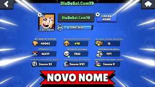 TROQUEI DE NOME e ESTRATÉGIA NOVO MAPA COMUNIDADE! - BRAWL STARS