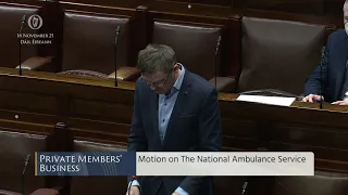 Deputy David Cullinane- speech from 16 Nov 2021