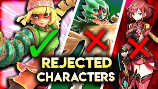 These Characters ALMOST Got Into Smash Ultimate... Why Were They Rejected? | Siiroth