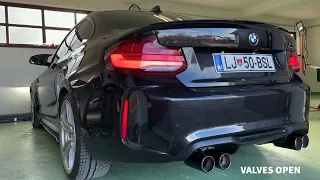 BMW M2 competiton cold start | Eisenmann exhaust