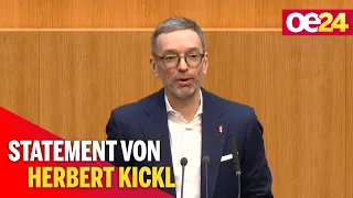 Herbert Kickl | Hitzige Debatte um Neuwahlen