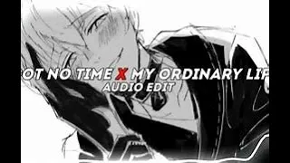 My Ordinary Life x I Got No Time • 8D Audio ∎Bass Boosted∎ • FALTU CREATIONS