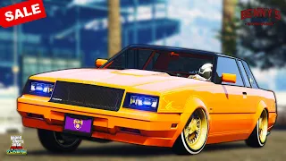 Faction Custom Benny's Lowrider Build & Review | GTA V Online | Buick Regal | Hydraulics | SALE