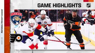 Panthers @ Flyers 10/27 | NHL Highlights 2022