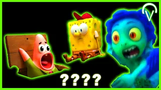 10 SpongeBob Patrick 3D PART 6 🔊 "Candy!!" 🔊 More FUN! Sound Variations in 47 Seconds