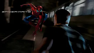 Spiderman 3 red suit spiderman vs the sandman (no black suit) Subway Fight