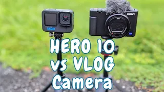 GoPro Hero 10 vs a Traditional Vlogging Camera (Sony ZV-1)