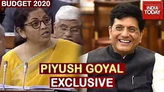 How Will Budget 2020 Revive Pvt Investment By Indian Companies? | Piyush Goyal Exclusive