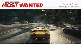 Need for Speed Most Wanted (2012): Park and Country // Lamborghini Countach