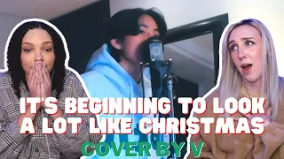 COUPLE REACTS TO It’s Beginning To Look A Lot Like Christmas (cover) by V of BTS