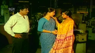 Beautiful Climax Scene of Munjaneya Manju Kannada Movie | Ambarish | Sudharani | Tara