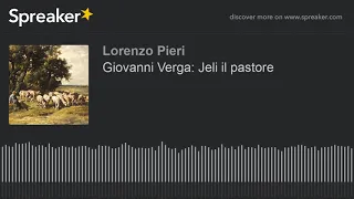 Giovanni Verga: Jeli il pastore