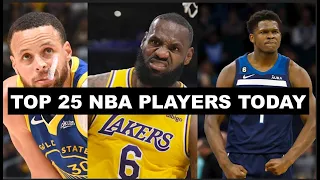 Top 25 NBA Players Heading Into 2023-24 Season