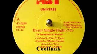 Universe - Every Single Night (12" Electro Disco-Funk 1984)