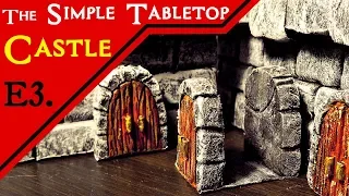 Modular Doors for the Simple Miniature Castle Terrain for D&D (E3)