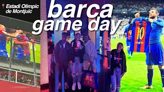 GAME DAY VLOG 🏟️ *day in my life in Barcelona* || + touring Camp Nou!