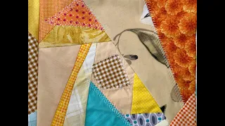 Scrappy Quilt Block Tutorials/* Scrappy Crazy Quilt Block */Scrappy Quilt Ideas/ Scrap Buster Videos