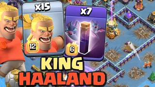 New Attack! Insanely Strong 15 Barbarian Kickers + 7 Batspell Wipes Out Th16 Base - Clash Of Clans