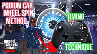 Timing and Technique Method to WIN Podium Car in GTA Online on the Lucky Wheel