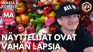 Luottomies Kari Ketonen: Näyttelijät ovat vähän lapsia | Heikelä & Koskelo 23 minuuttia | 845