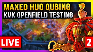 Huo Qubing KVK openfield testing 🔥🔥🔥 LIVE! 🔴  #C11903