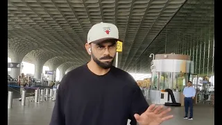 UNCUT VIDEO : CRICKETER VIRAT KOHIL LOOKING COOL AT AIRPORT