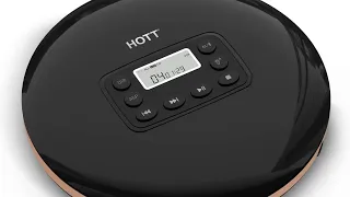 This is HOTT!  A Portable CD Player with Bluetooth 5.0!  HOTT 711T