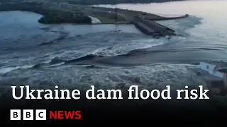 Ukraine dam: Thousands evacuated from ‘critical zone’ near Kakhovka plant – BBC News