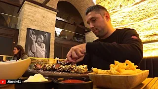 WORLD Famous NUSRET SALTBAE GOLD STEAK in Istanbul Turkey