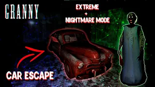 [PC] Granny 1.7.3 - Extreme + Nightmare mode, Car escape (preset 4)