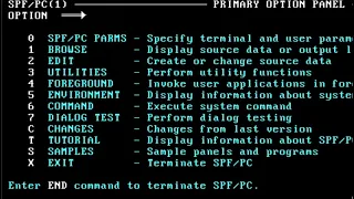 Mainframe tools for MS-DOS - M231