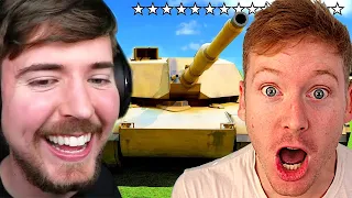 MrBeast GTA Wanted Level 100 Reaction