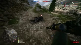 Battlefield 1 Злой снайпер и добрый медик
