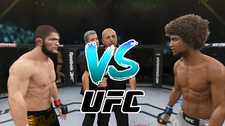 Khabib Nurmagomedov vs. Alex Caceres | EA Sports UFC 4 - K1 Rules x