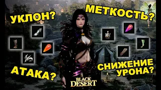 Во что одеть персонажа: Уклонение или Снижение в BDO - Black Desert (MMORPG)