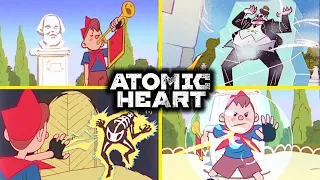 All Upgrade Cartoons - Atomic Heart 2023 (Soviet Boy/Pioneer Animations)