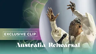 Sheldon Riley - Not The Same - Exclusive Rehearsal Clip - Australia 🇦🇺 - Eurovision 2022