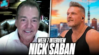 Coach Nick Saban Talks Keeping His Team Level Headed During A Rough Season Start | Pat McAfee Show