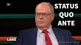 Markus Lanz vom 6.10.2022 - Peer Steinbrück wieder auf Latein